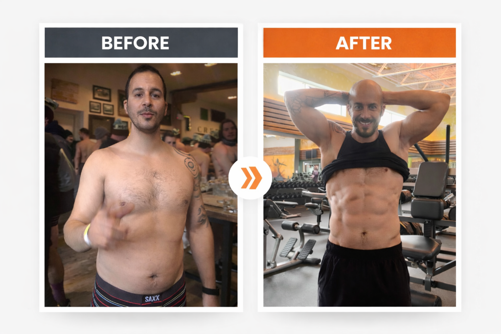 Adi before and after transformation