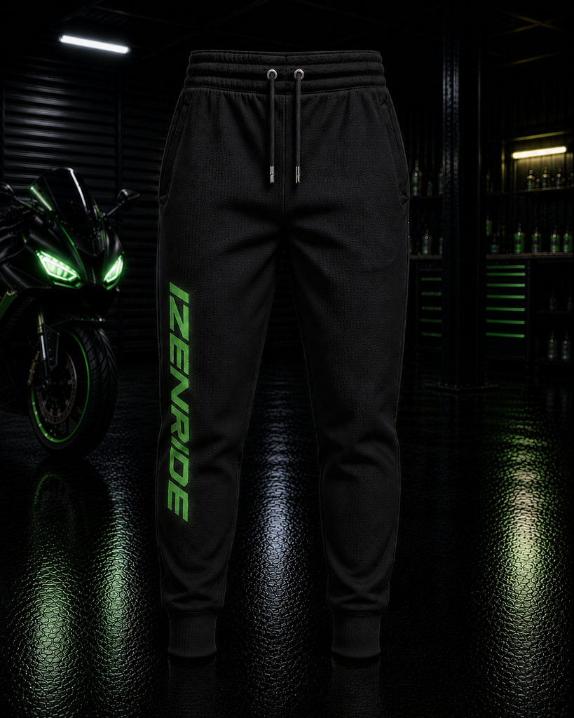 Jogging Noir Vert