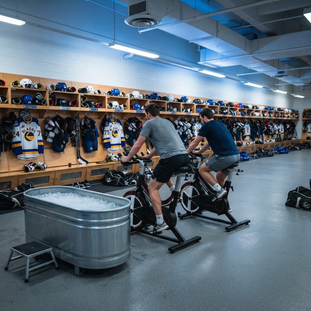 Post-Game Recovery for Hockey Players: How to Feel Better, Recover Faster, and Be Ready for the Next Skate