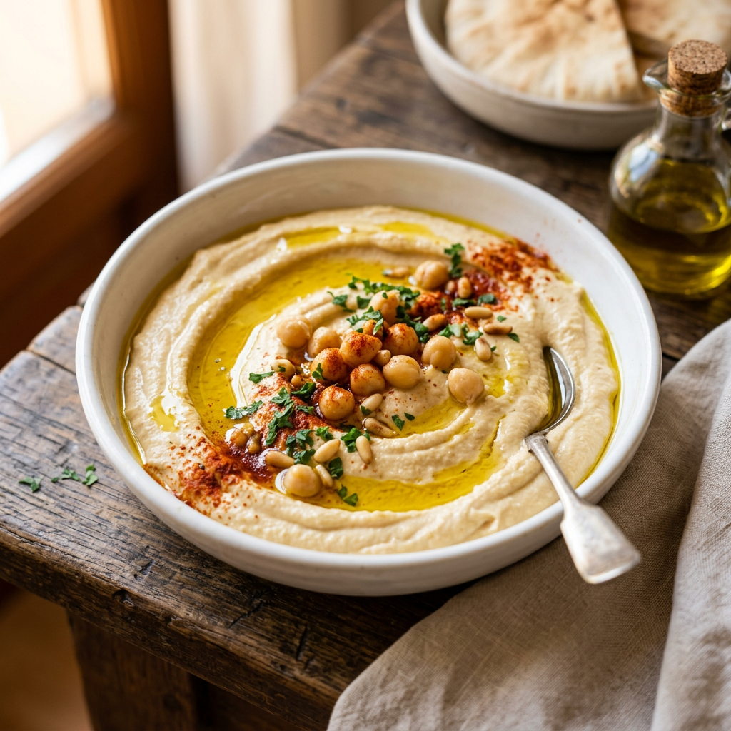 Hummus bowl — hummus production consulting