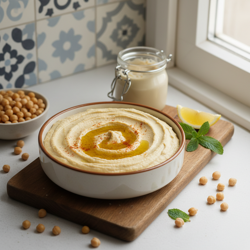 Hummus production — Western Europe private label
