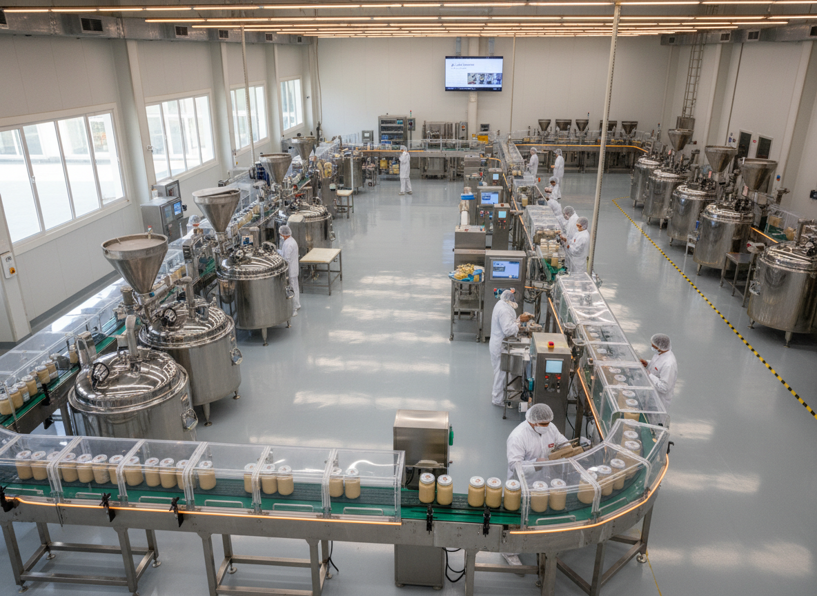ConsistenSe production facility — international tahini and halva manufacturing