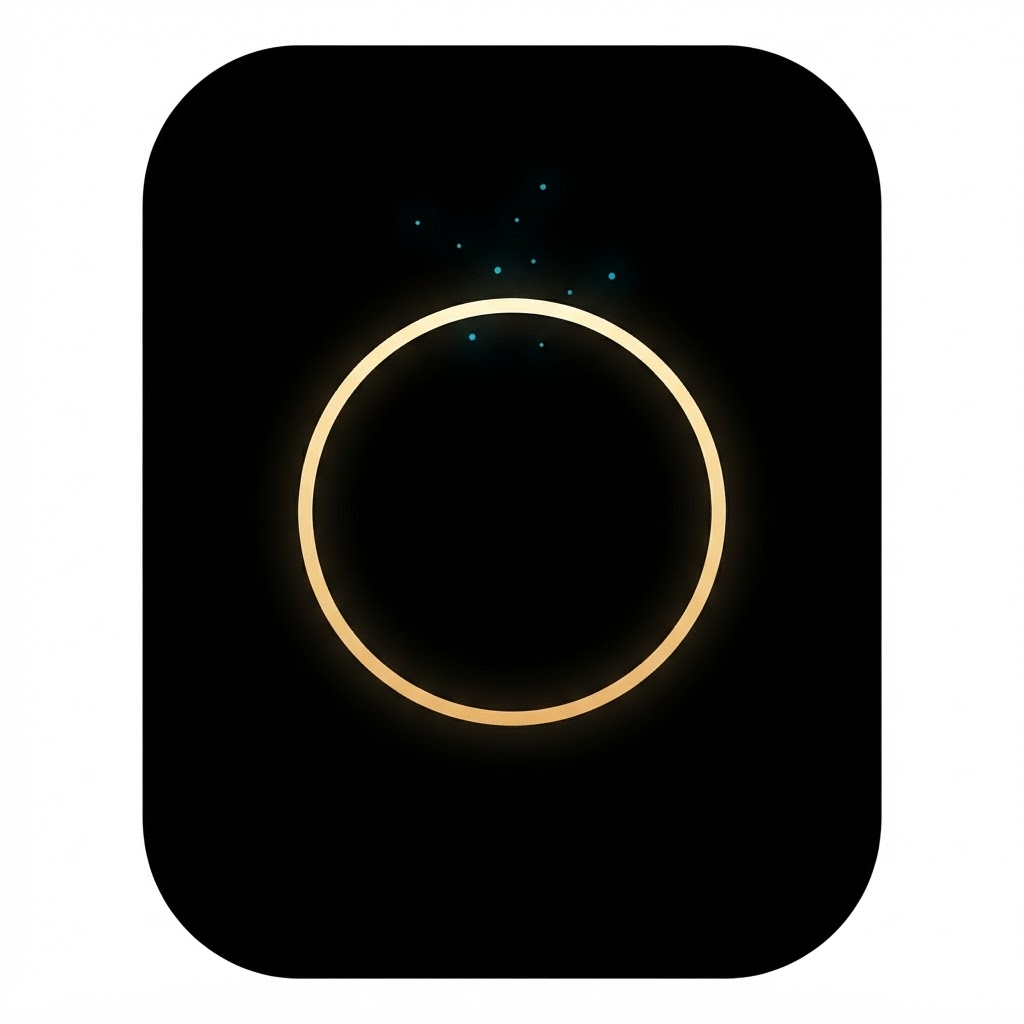 Ring Halo wallpaper sized for Apple Watch