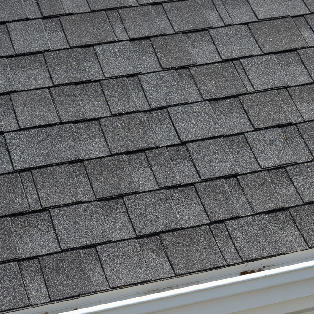 Home exterior roofing project