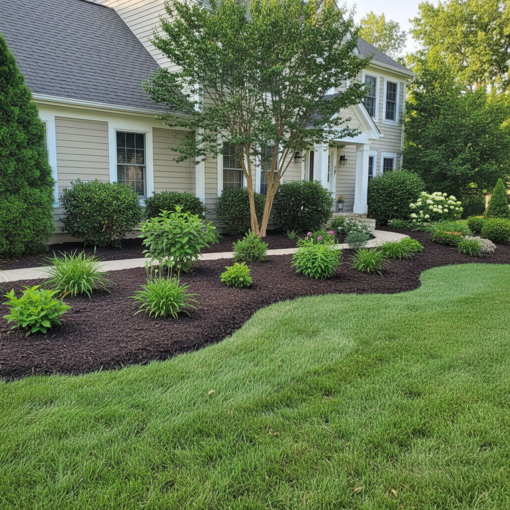 Finished outdoor home project