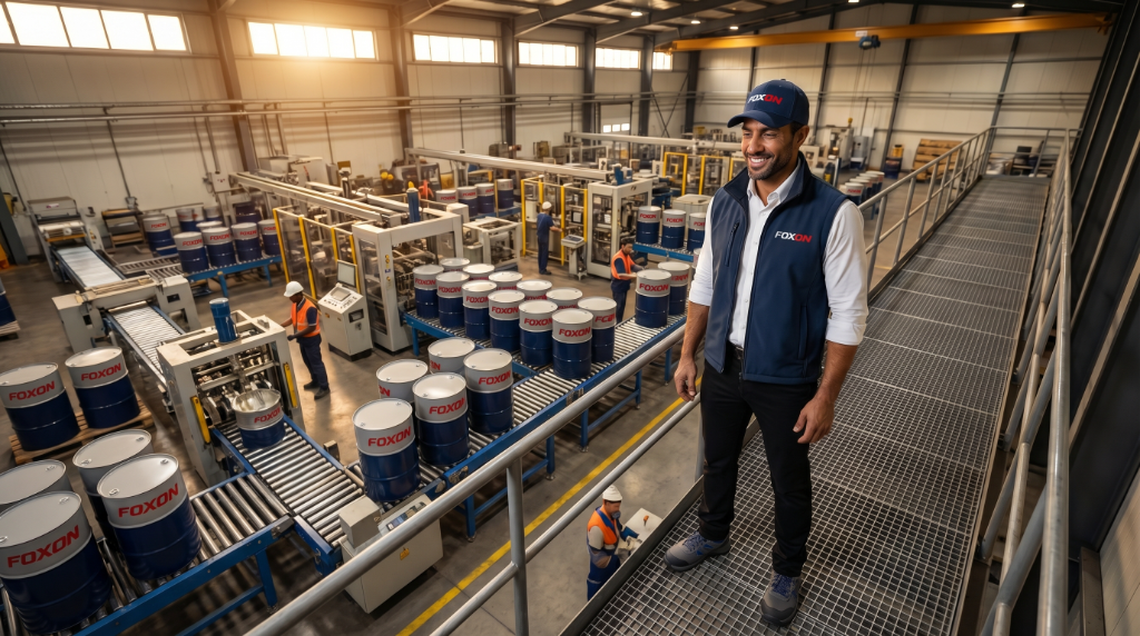 FOXON Blending & Filling Line — Production Oversight