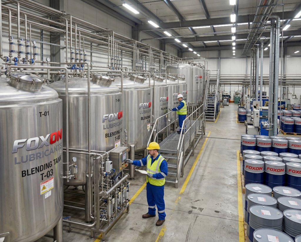 FOXON Manufacturing Plant — Blending Hall