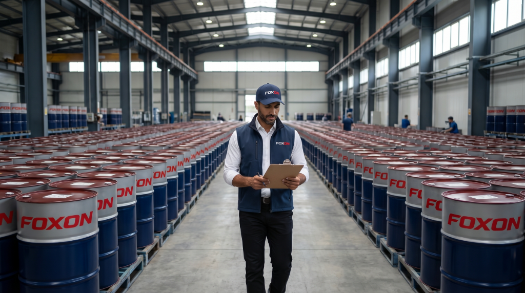 FOXON Finished Goods Warehouse — Quality Inspection