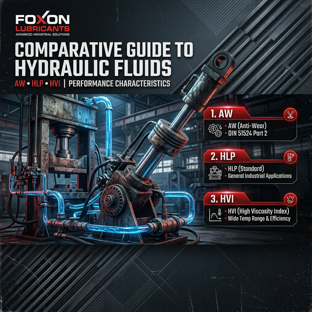 Demystifying Hydraulic Fluids: AW, HLP, and HVI — Which One Does Your System Need?