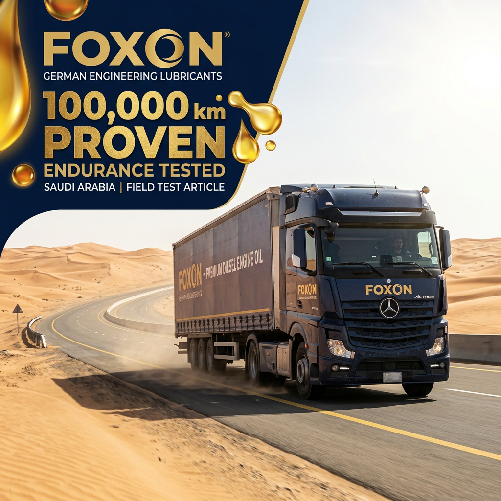 Conquering Extremes: FOXON DELMAX MASTER BOOST 10W-40 Proves Superiority in 100,000 km Field Tests