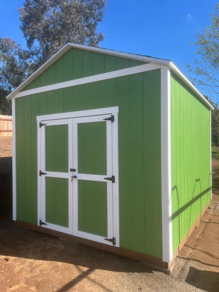 Green Shed | Custom Shed in San Diego County