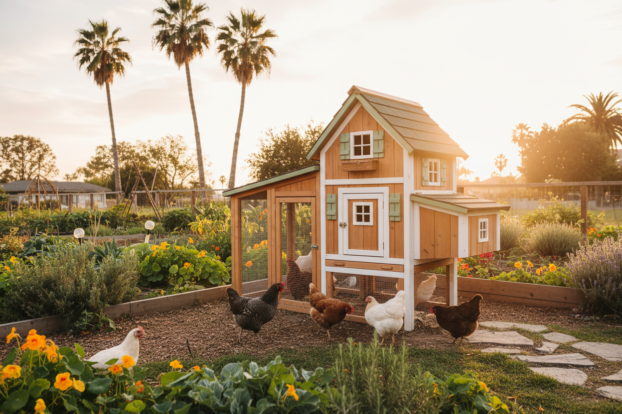 San Diego's Best Custom Chicken Coops: Why Backyard Farmers Choose Complete Shed