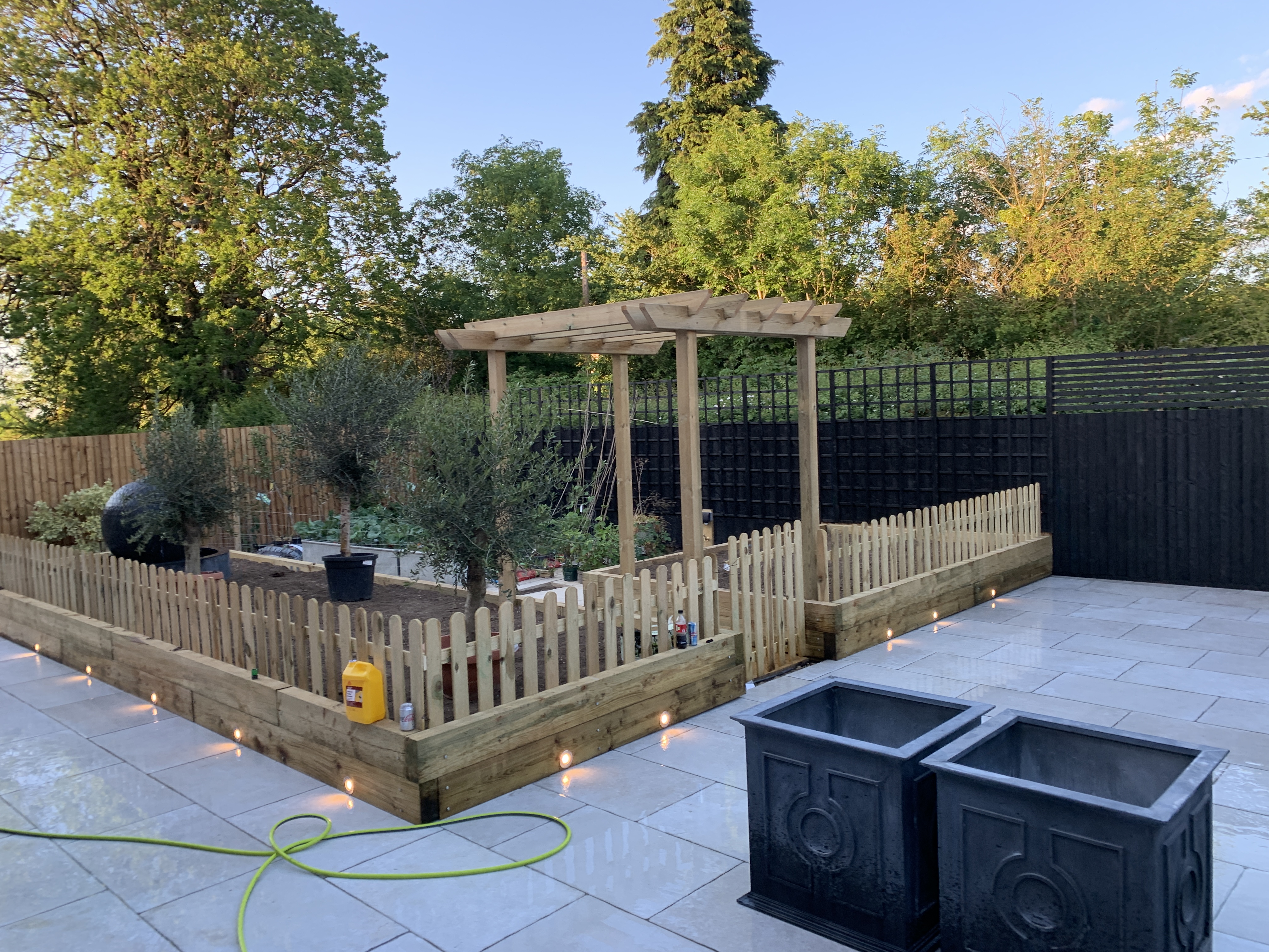 Landscaping and garden transformation