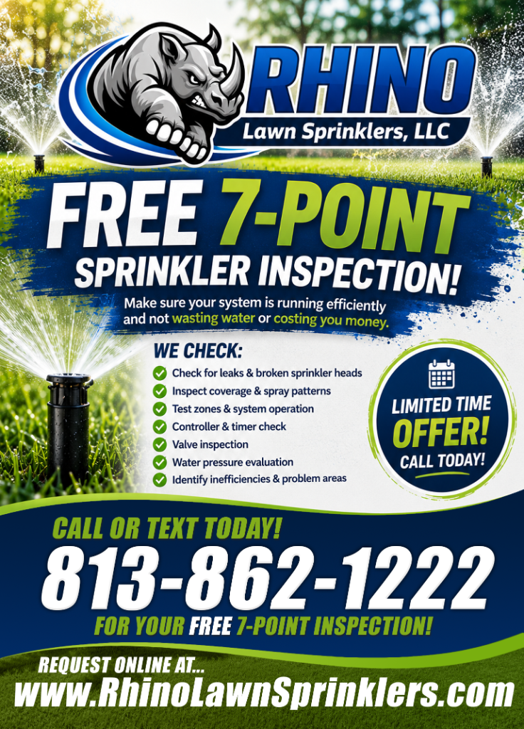 Free 7-Point Sprinkler Inspection