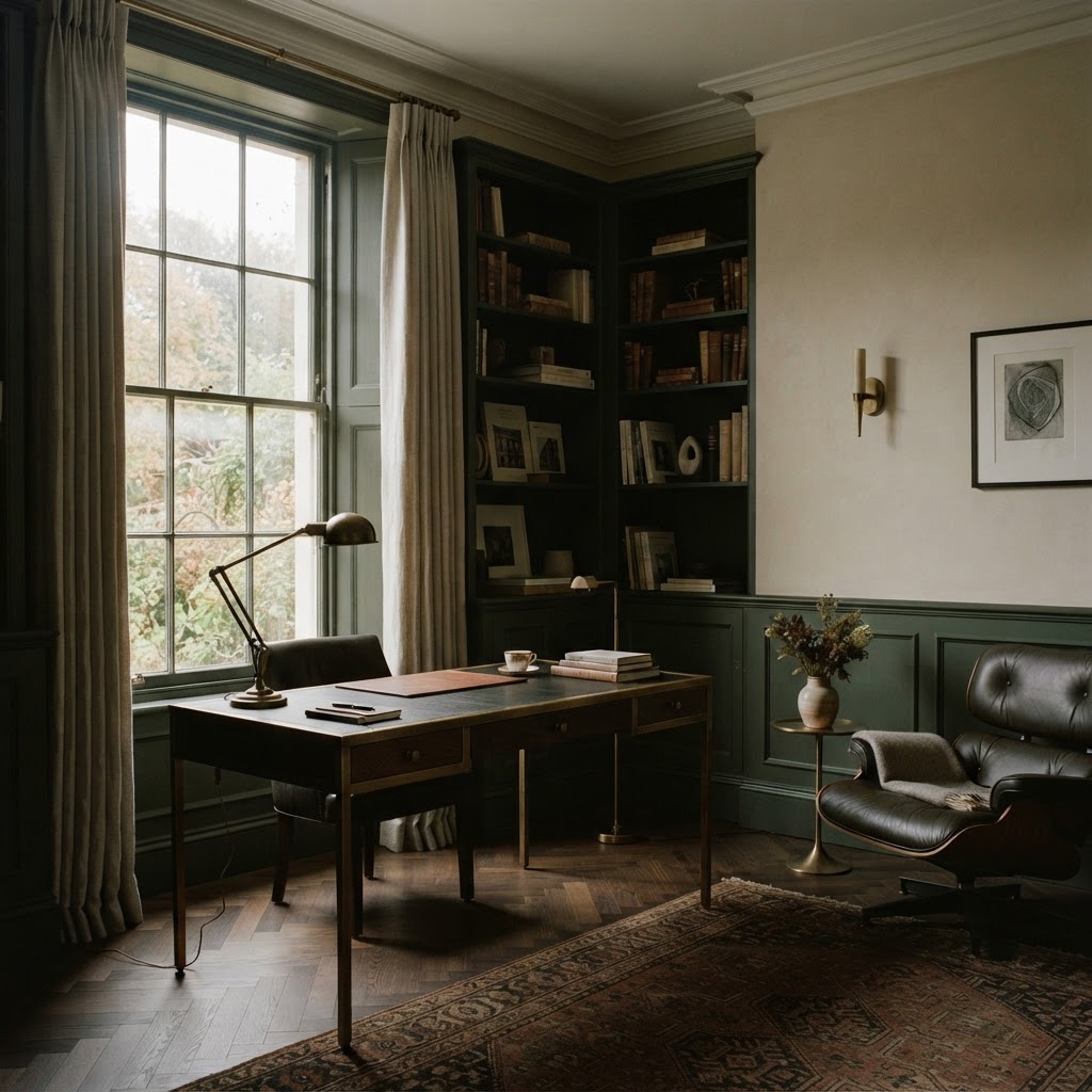 A refined workspace — quiet, considered, and built for focus