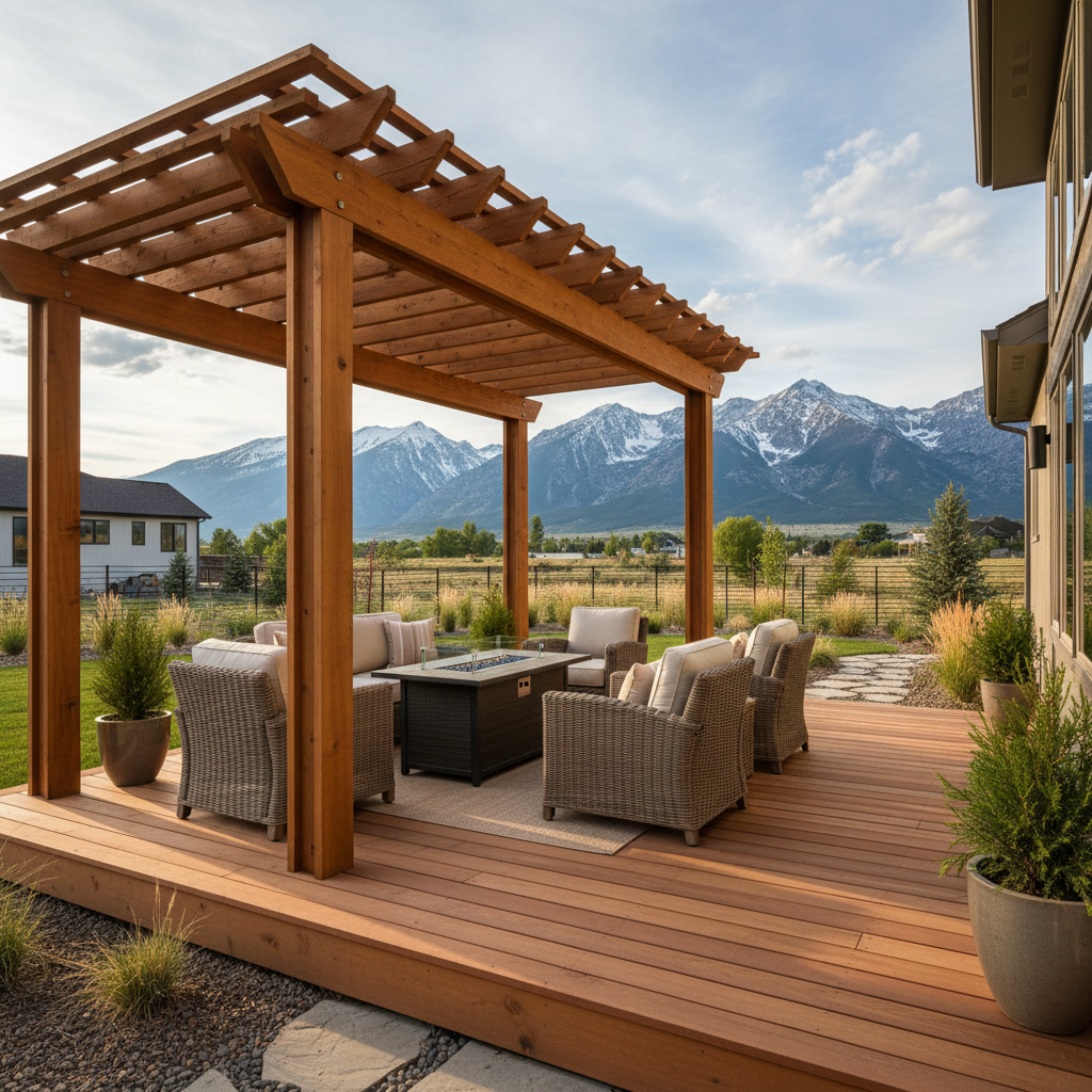 Pergolas & Decks: Extend Your Outdoor Living Space in Utah