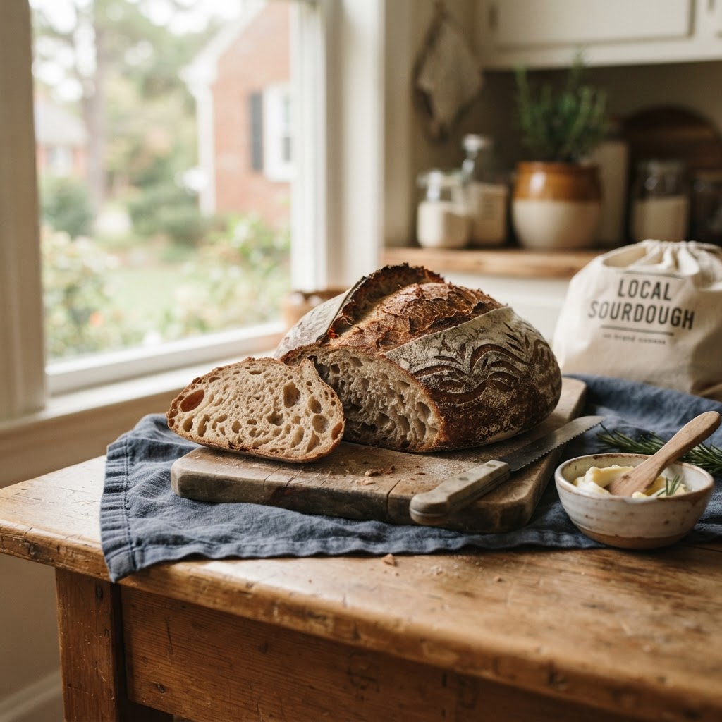 Sourdough Bread Delivery in Hampton Roads: Get Fresh Loaves From Local Home Bakers