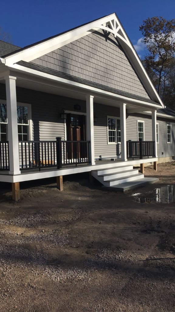 Composite deck in Narragansett, RI — Deck
