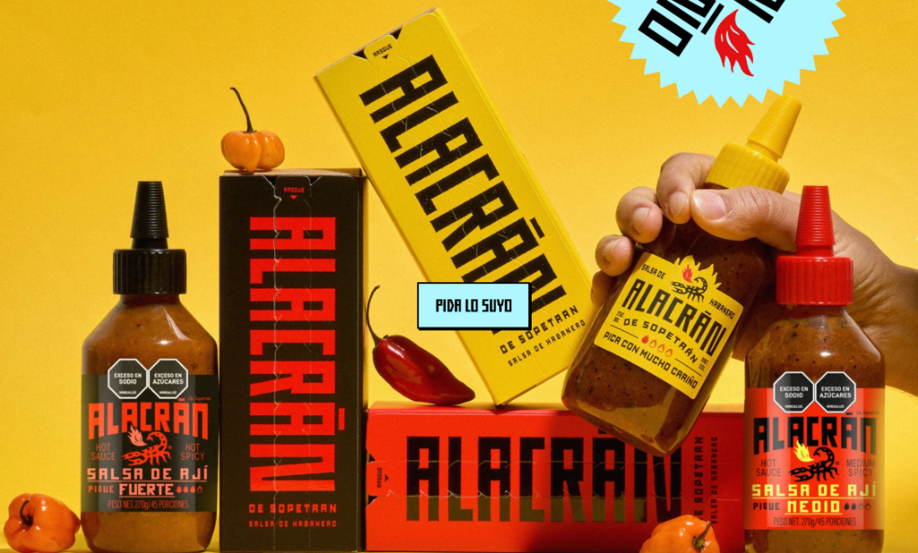 Alacrán
de Sopetran — Hot Sauce · Est. Sopetran