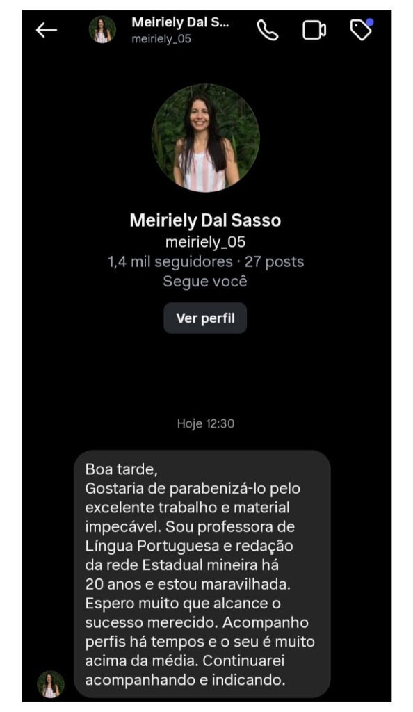 Depoimento Meiriely