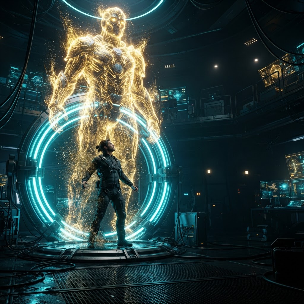 Awaken the Giant — scan-to-avatar universe
