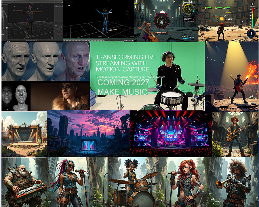 MUSIC & MOTION-CAPTURE SYSTEMS