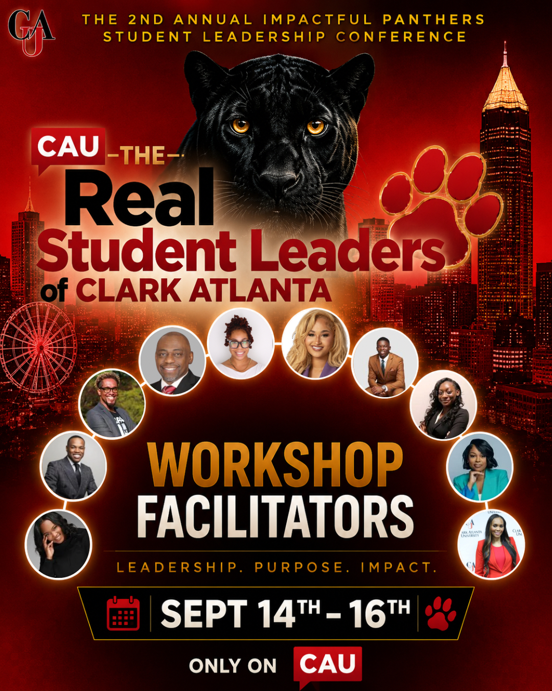 The 2nd Annual Impactful Panthers Student Leadership Conference — Workshop Facilitators