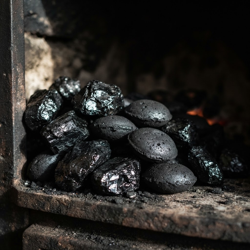 Premium house coal and smokeless fuel