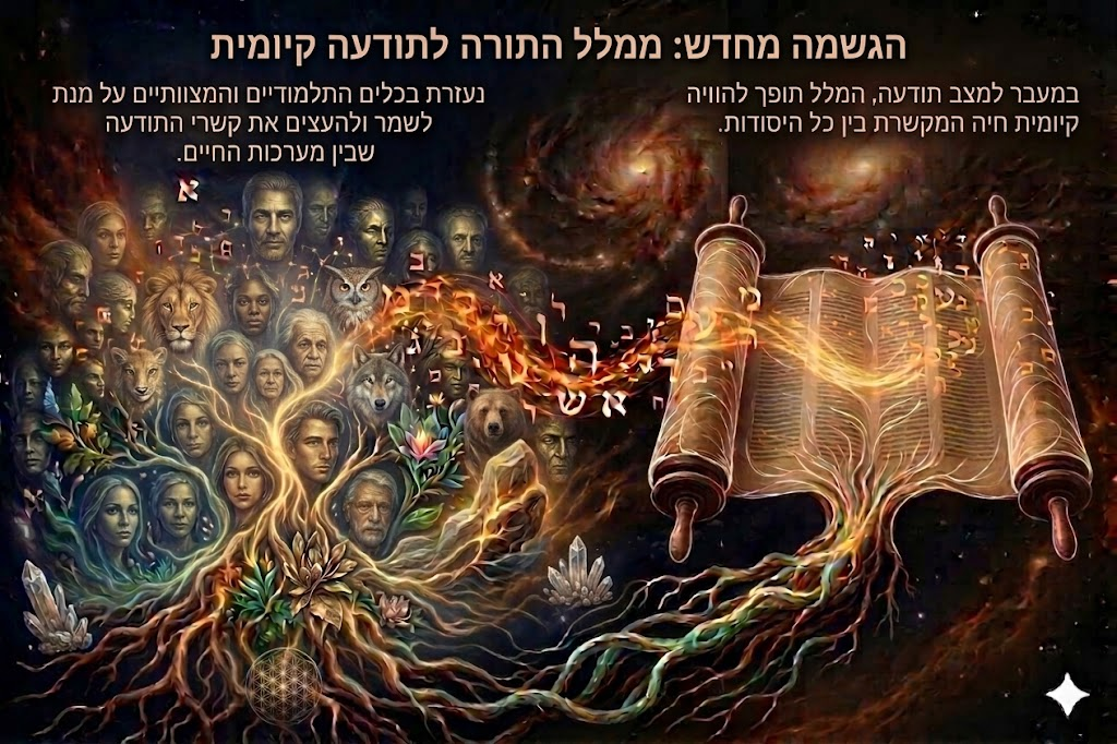 הגשמה מחדש: ממלל התורה לתודעה קיומית