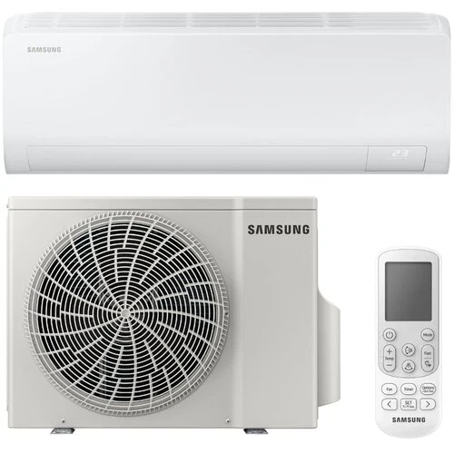 Samsung Luzon indoor unit, outdoor condenser and remote