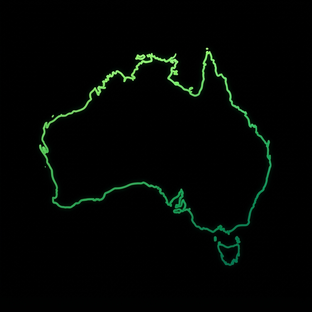 Map of Australia