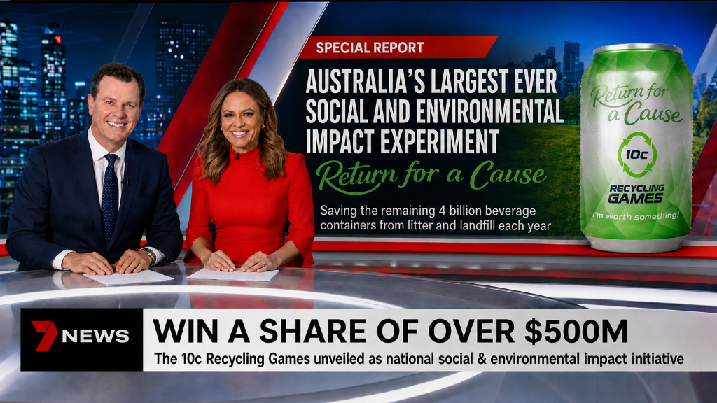 7 News special report — Australia's Largest Ever Social and Environmental Impact Experiment