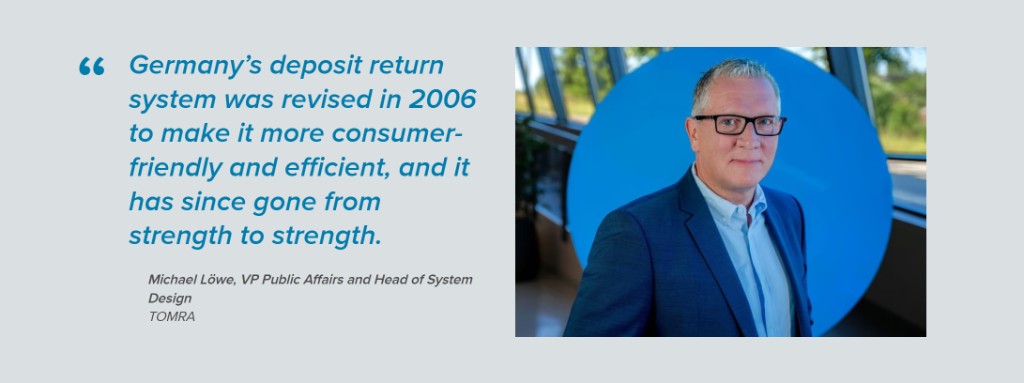 Michael Löwe, VP Public Affairs & Head of System Design, TOMRA