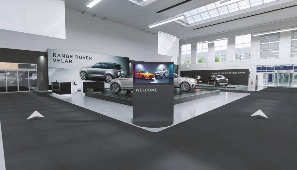 Messehalle Land Rover