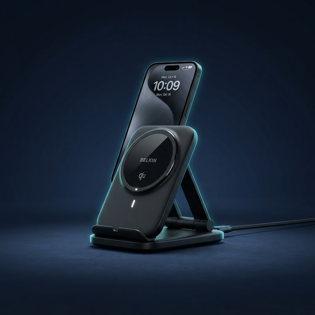 Belkin Qi2 Pop-Up wireless charger