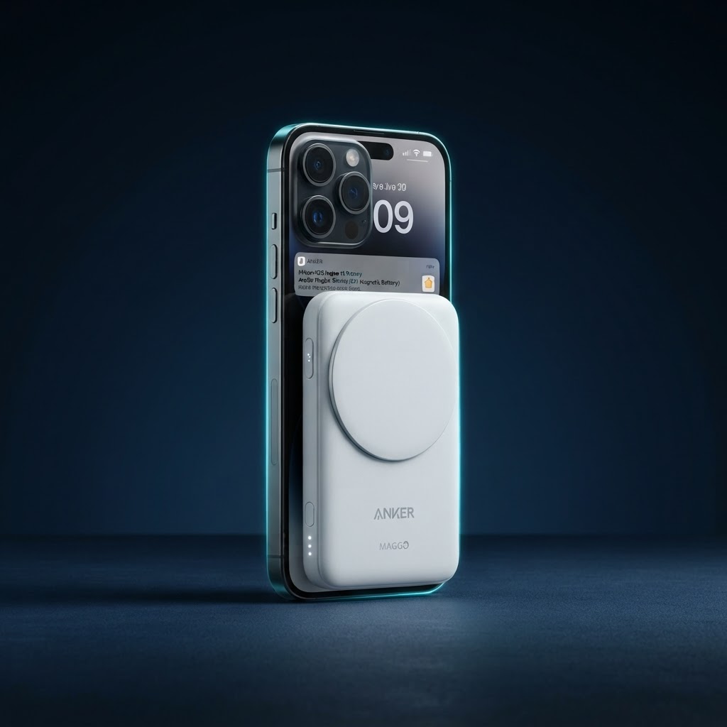 Anker MagGo Slim magnetic power bank