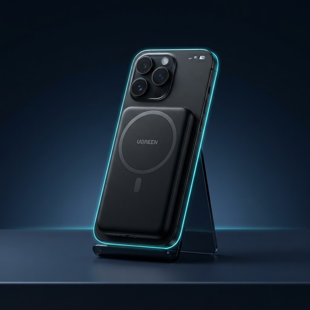 UGREEN MagFlow magnetic power bank