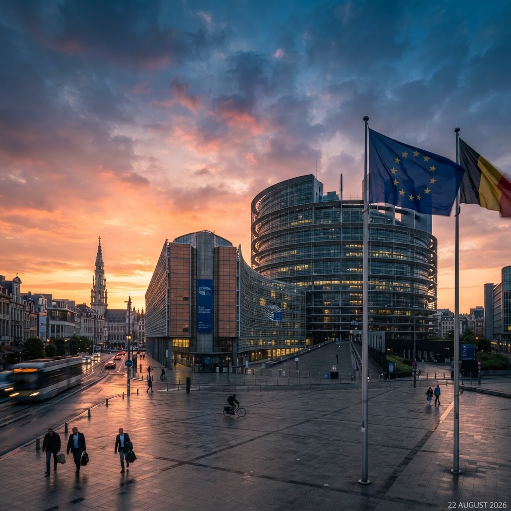 Tomorrow's EU Agenda: The August Lull in Full Swing — 22/08/2026