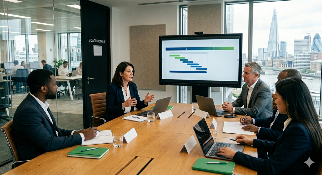 Boardroom meeting