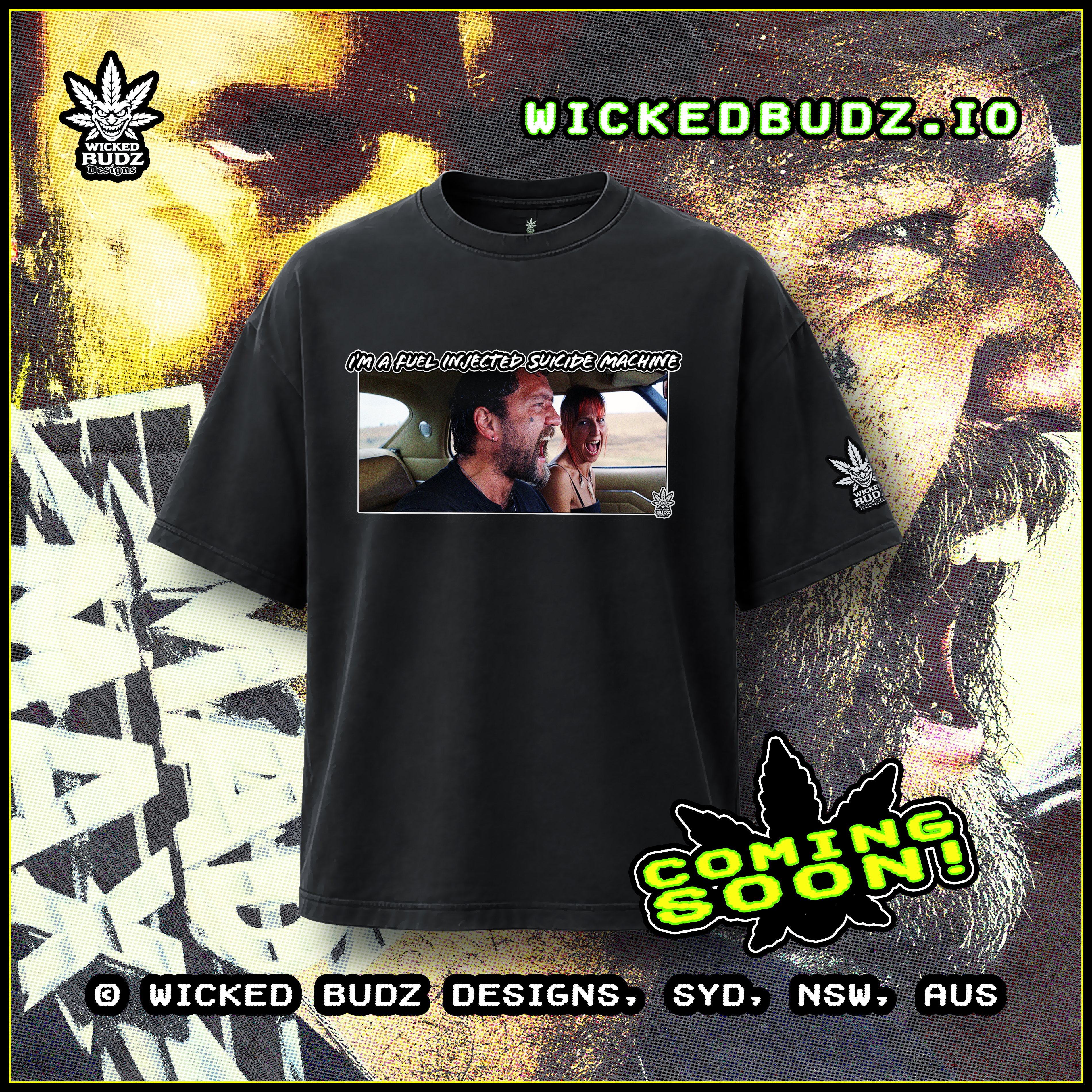 Fuel Injected Suicide Machine Tee
