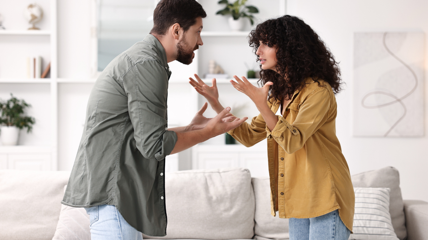 Co-parents arguing over expenses
