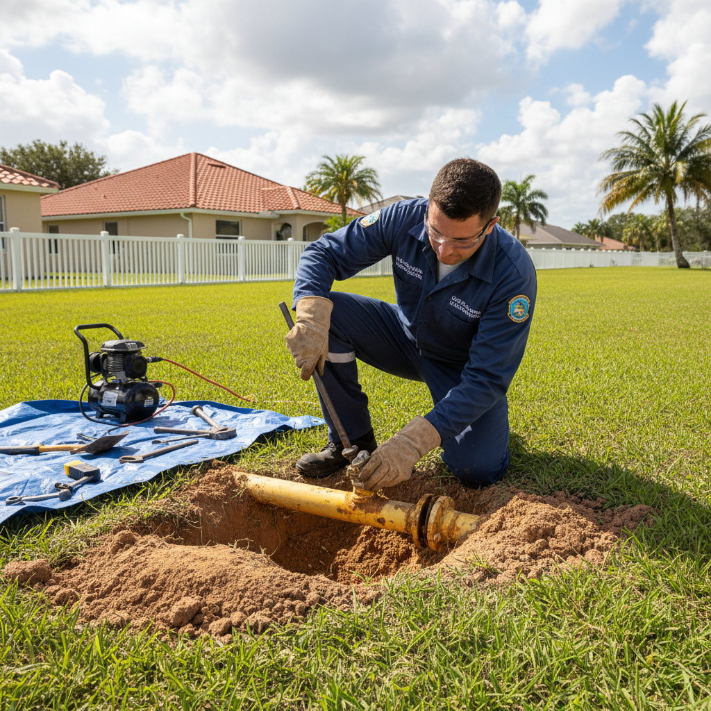 gas pipe repair and replacement service Tampa Bay Florida