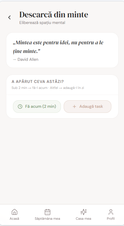 Descarcă din minte