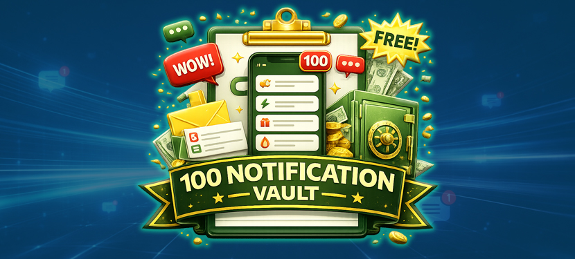 100 High-CTR Notification Examples