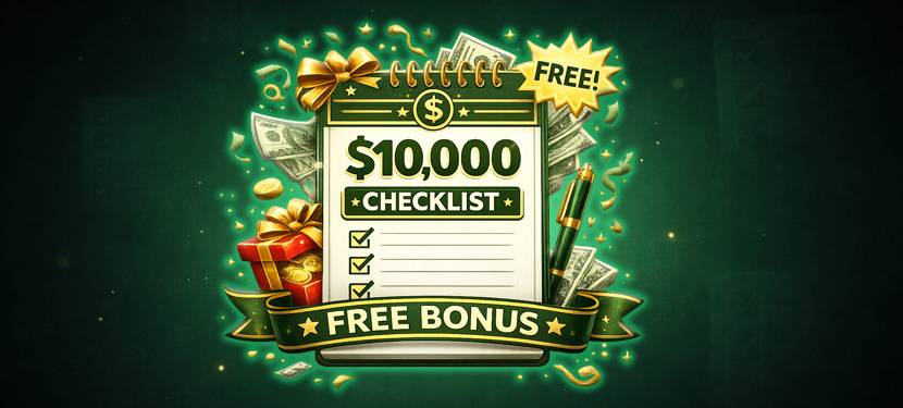 The First $10,000 Checklist