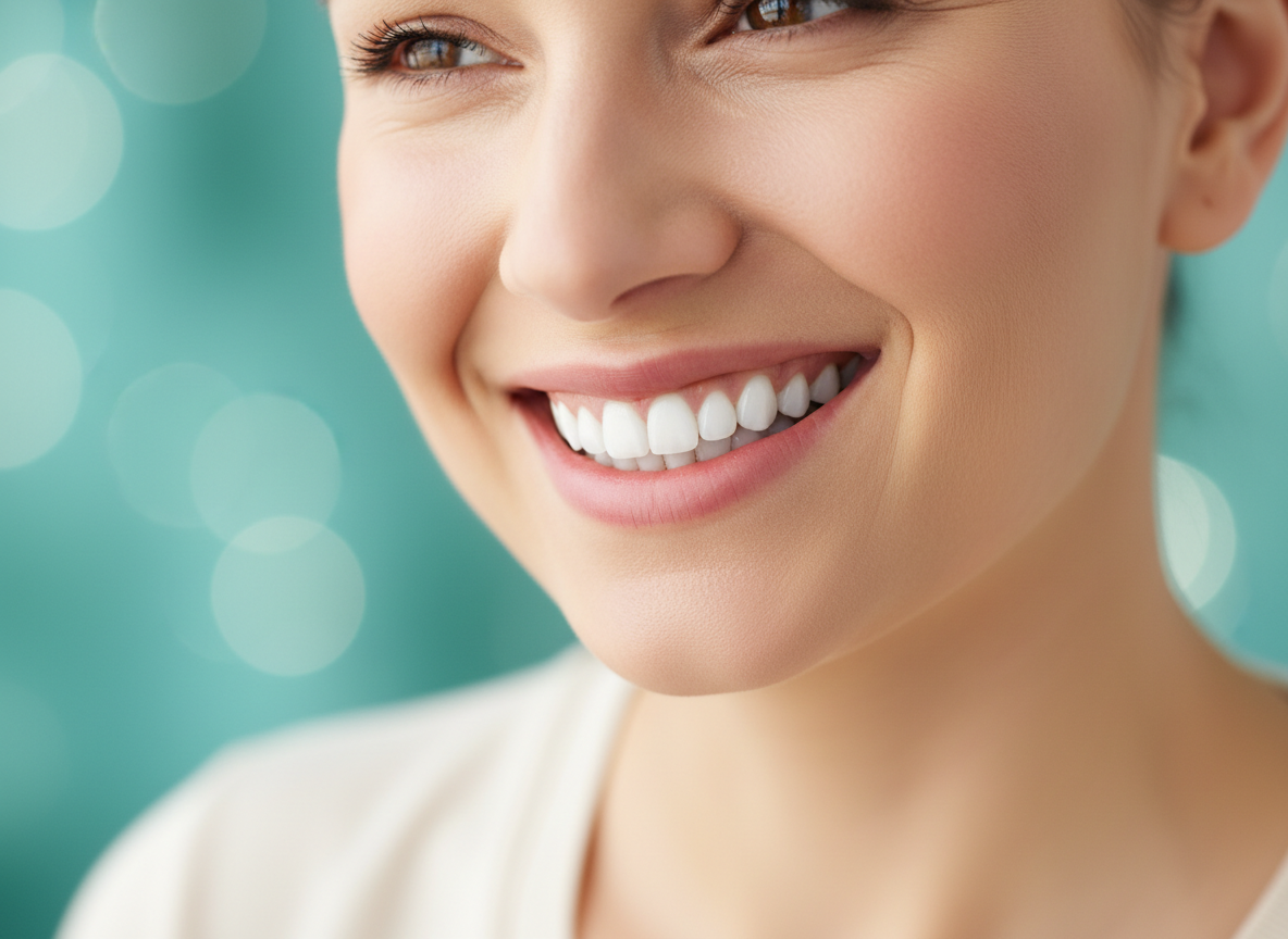 Beautiful confident smile