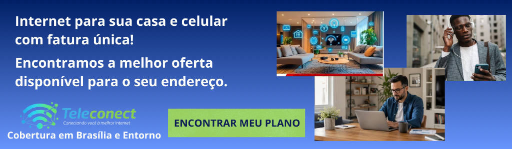 Internet para sua casa e celular com fatura única