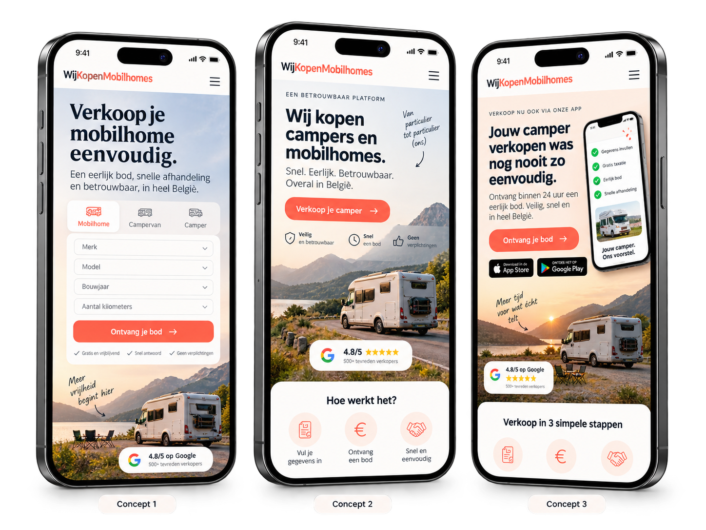 Mobile concepten mobilhomes
