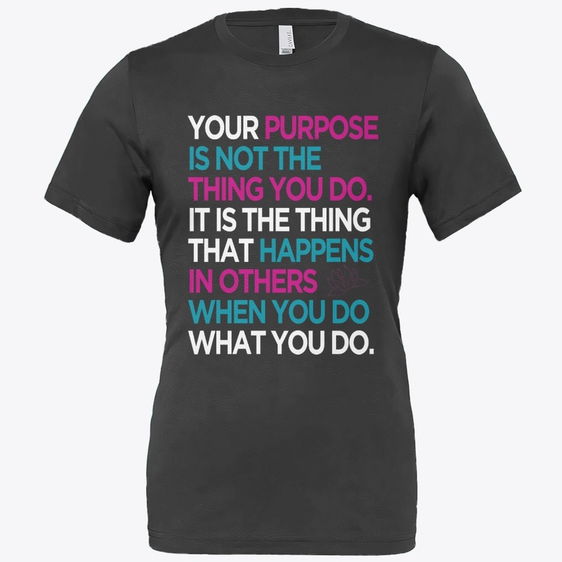 Your Purpose Tee — White