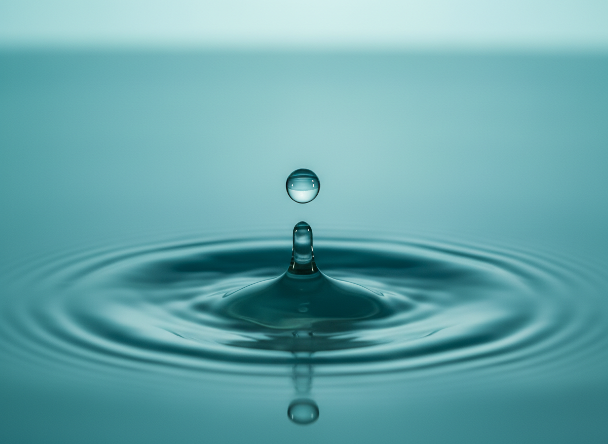 Zen water ripples